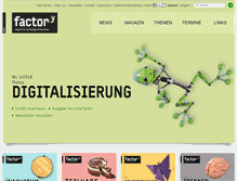 Tablet Screenshot of factory-magazin.de